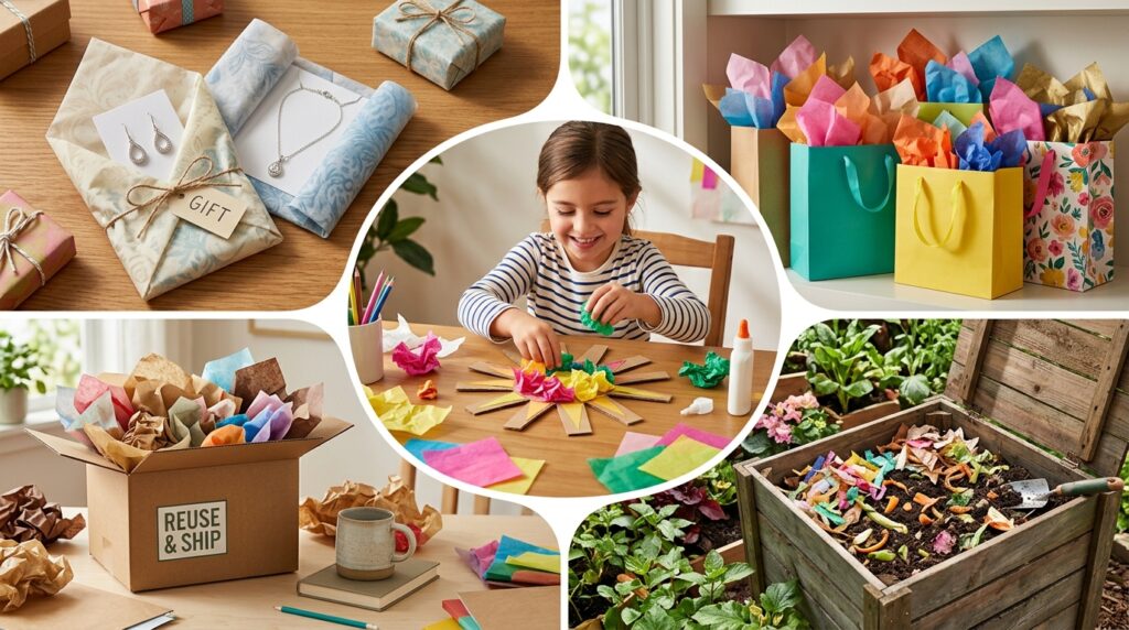 5 Creative Ways to Reuse Tissue Paper: From Storing Valuables to Composting